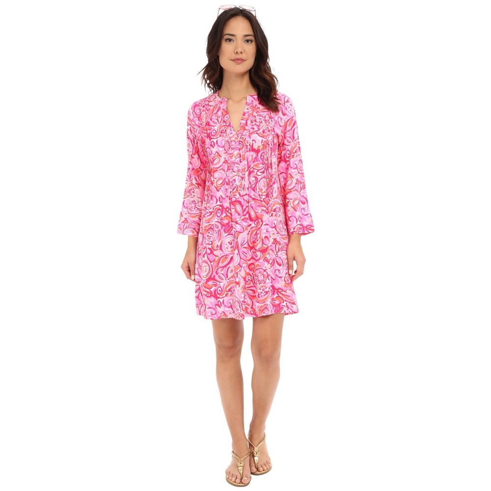 Lilly Pulitzer Pink Pout Sarasota Tunic Dress